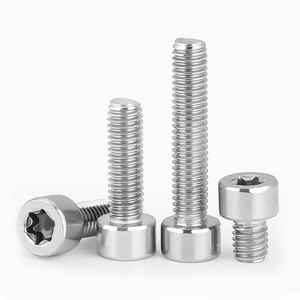 Tornillos de m&aacute;quina con cabeza cil&iacute;ndrica de acero inoxidable ISO14579