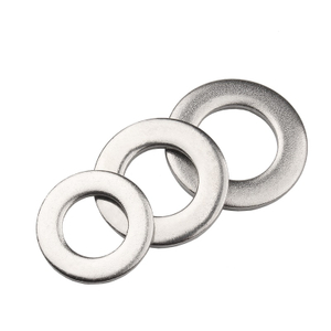 Rondelles plates en acier inoxydable DIN125