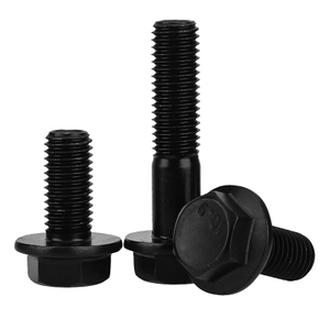 DIN6921 Flange de &oacute;xido preto de alta resist&ecirc;ncia parafusos