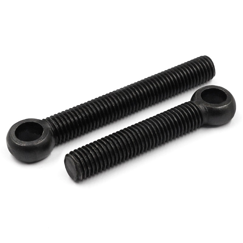 Pernos de ojo negros de acero de alta resistencia DIN444