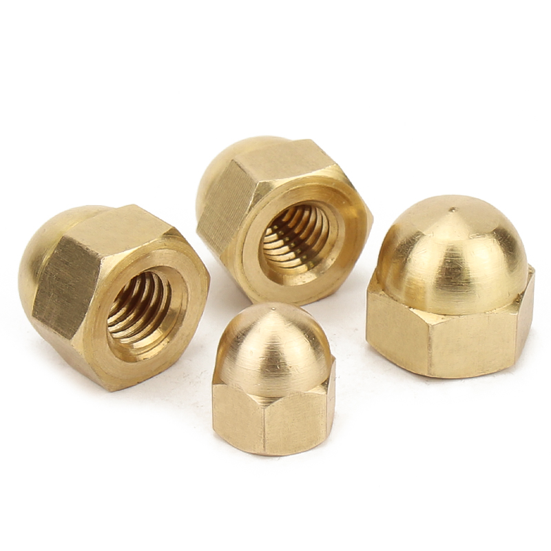 copper brass cap nuts din1587 - bolts nuts screws panda fastener