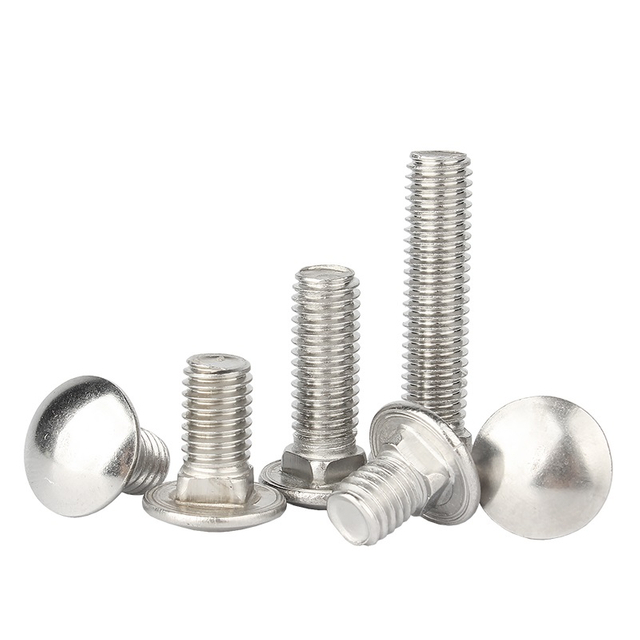 Boulons de carrosserie en acier inoxydable DIN603