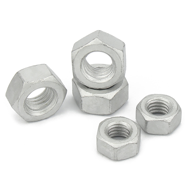 &Eacute;crous hexagonaux Dacromet en acier haute r&eacute;sistance DIN934